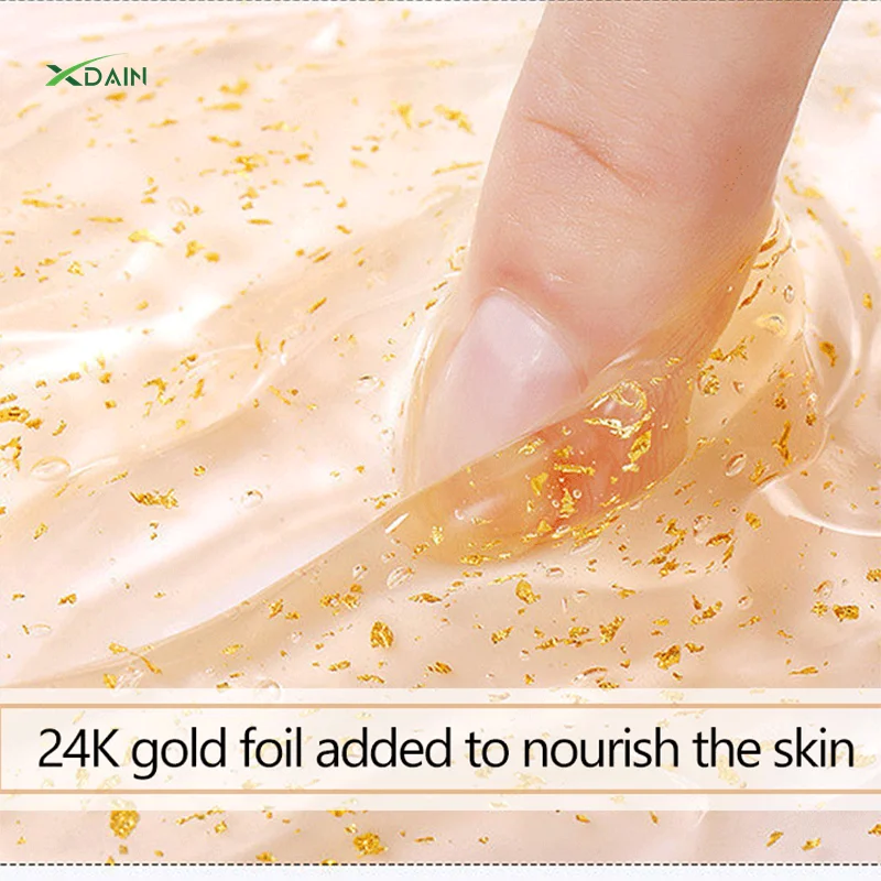 High Quality Wholesale Skin Care Cosmetics 24k Gold Essence Gel Cream Anti-aging Luxury Whitening Facial Care Cream