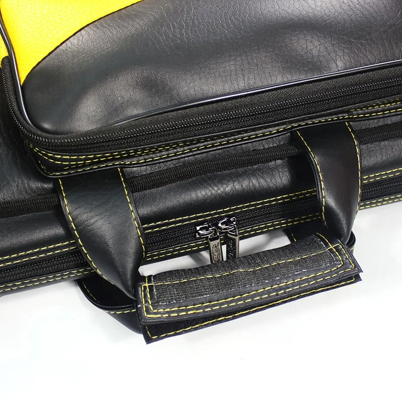 Professional 1/2-PC 12 Openers Billiard Cue Soft Bag to Holds 4B8S Pool Que Stick Case