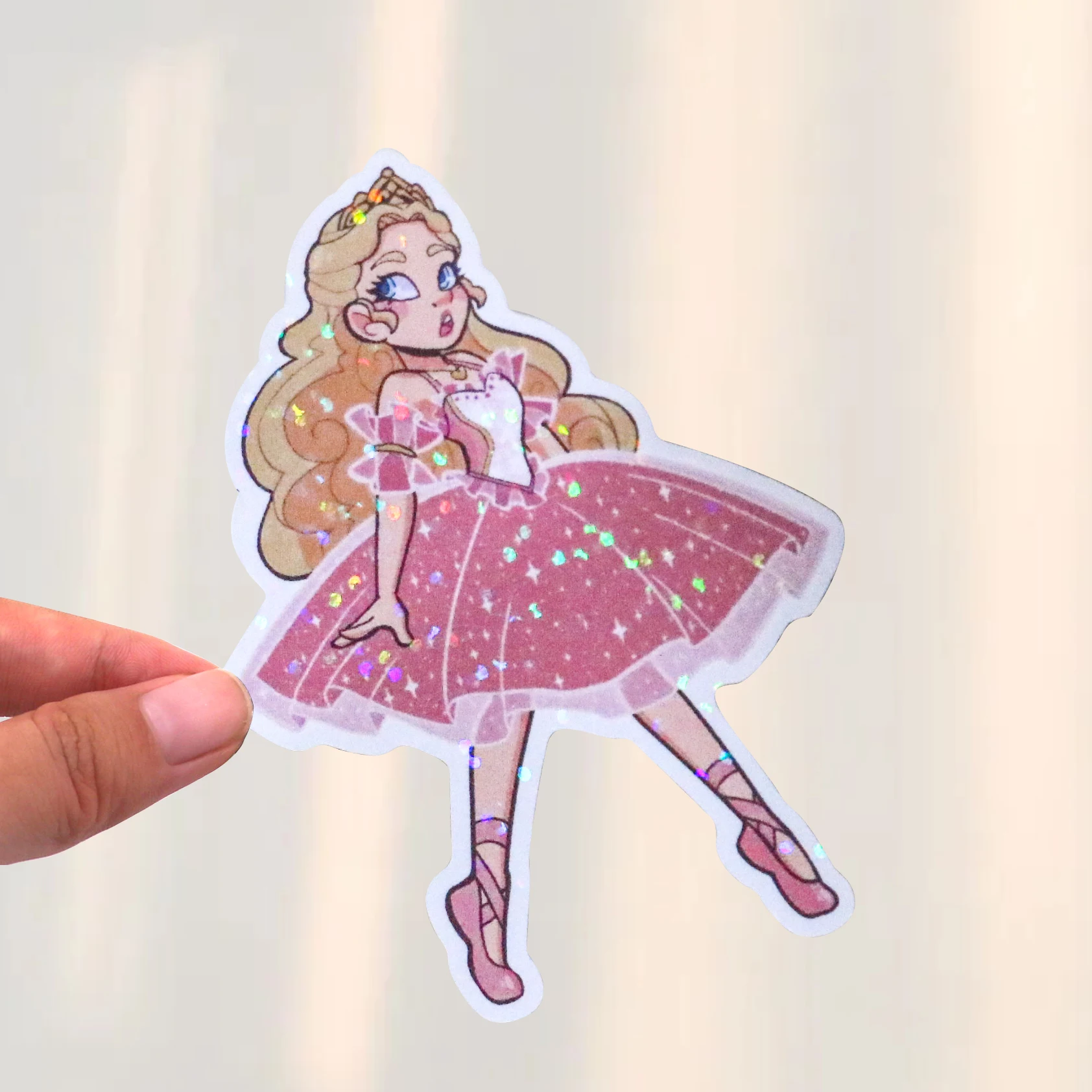 Custom Holographic Stickers Waterproof Name Decal Personalized Vinyl NAME STICKER - Customized Laser Stickers