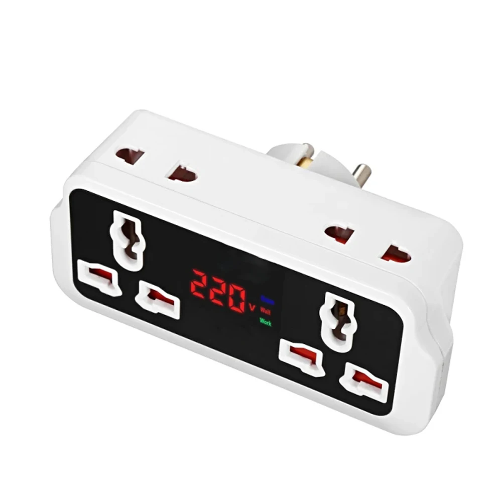 EU Standard Brand New Over Under Voltage Protector 220V Protector Protector De Voltage Para Hogar Refrigerator Parts