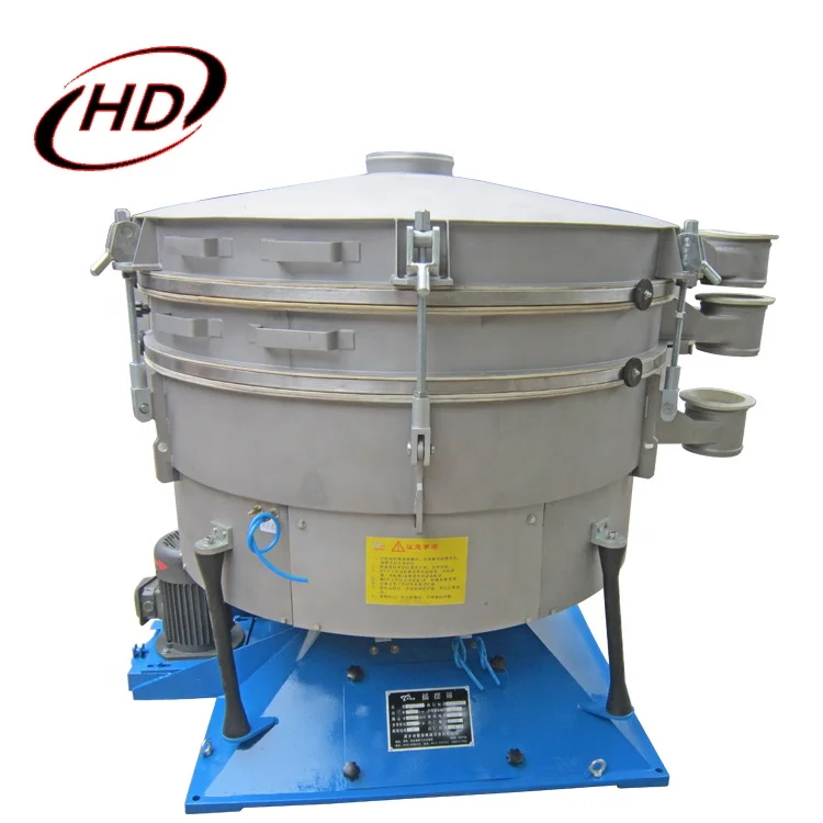 Manufacturer Supply Stainless Steel Circular Tumbler Sieve Sifting Machine for Spice