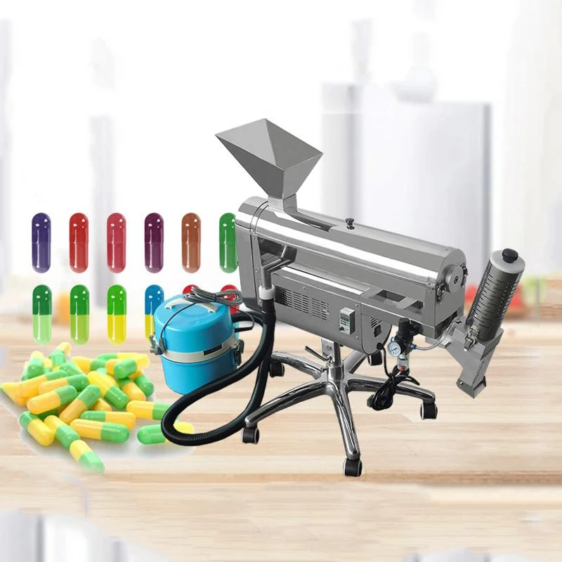 Automatic Polisher Capsule Polisher/tablet Polishing Machine The Best Quality Capsules Sorting Polisher