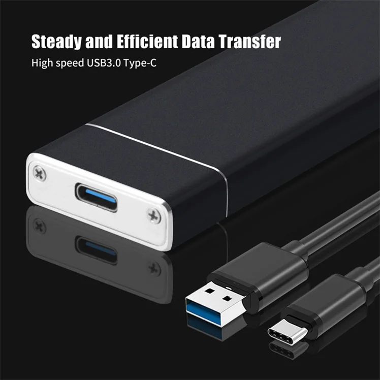 Custom External Mini SSD NVMe Metal Encloser External Harddisk 250 GB