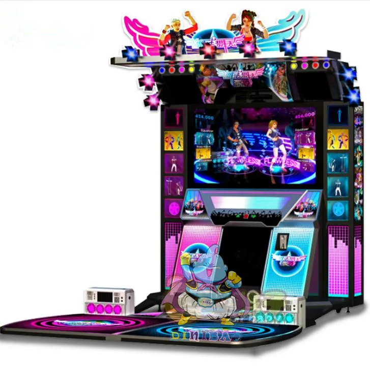 Dinibao amusement coin operated games arcade dance central 3 machine simulator music dancing machine for centers