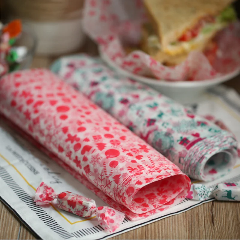 Экологически чистая упаковка для печати на заказ, Deli, гамбургеры, сэндвич-Пищевая Подарочная восковая оберточная бумага с логотипом