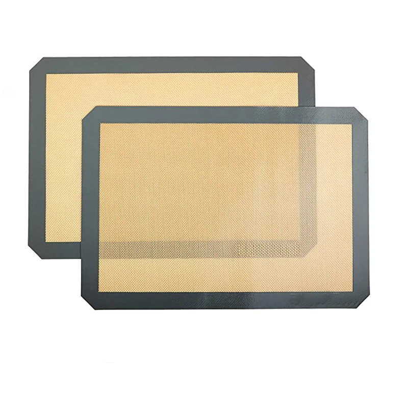 16.5 x 11.6 inches Non-Stick Food Safe Fiber Glass Silicone Baking Mat 0.7mm Thickness