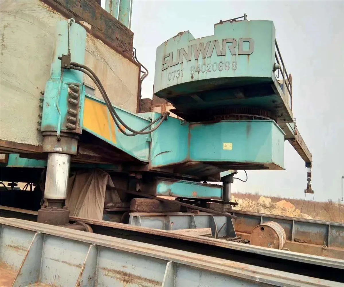 
Used condition Sunward ZYJ680B hydraulic static pile driver made in China Sunward brand ZYJ680B max lifting capacity 16tons 
