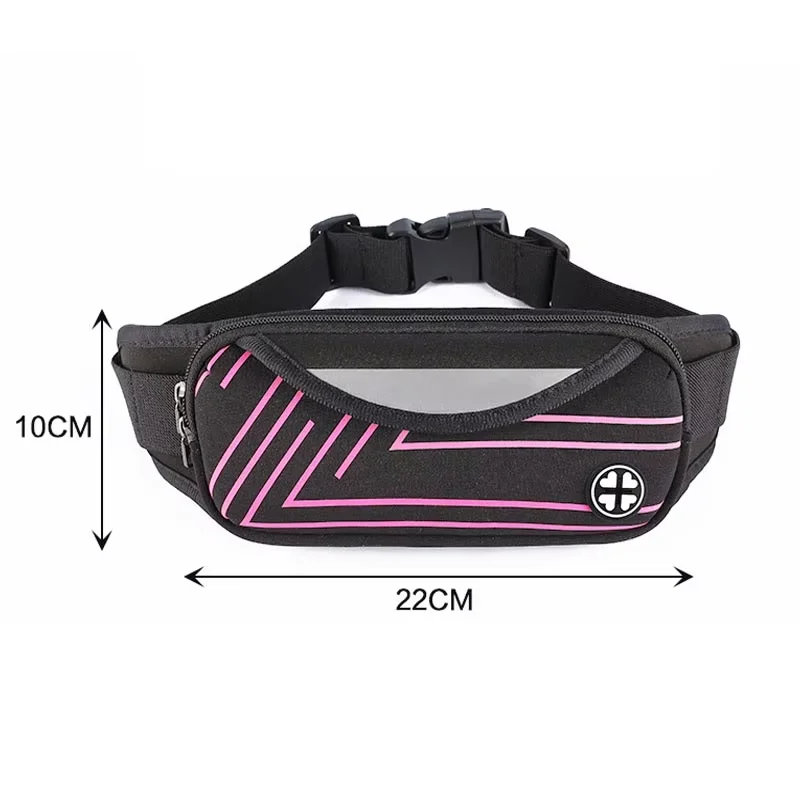 Zipper Diving Running Running Waist Belt Marathon Running Belt  Waist Sport Bag Waist Bag for Girls