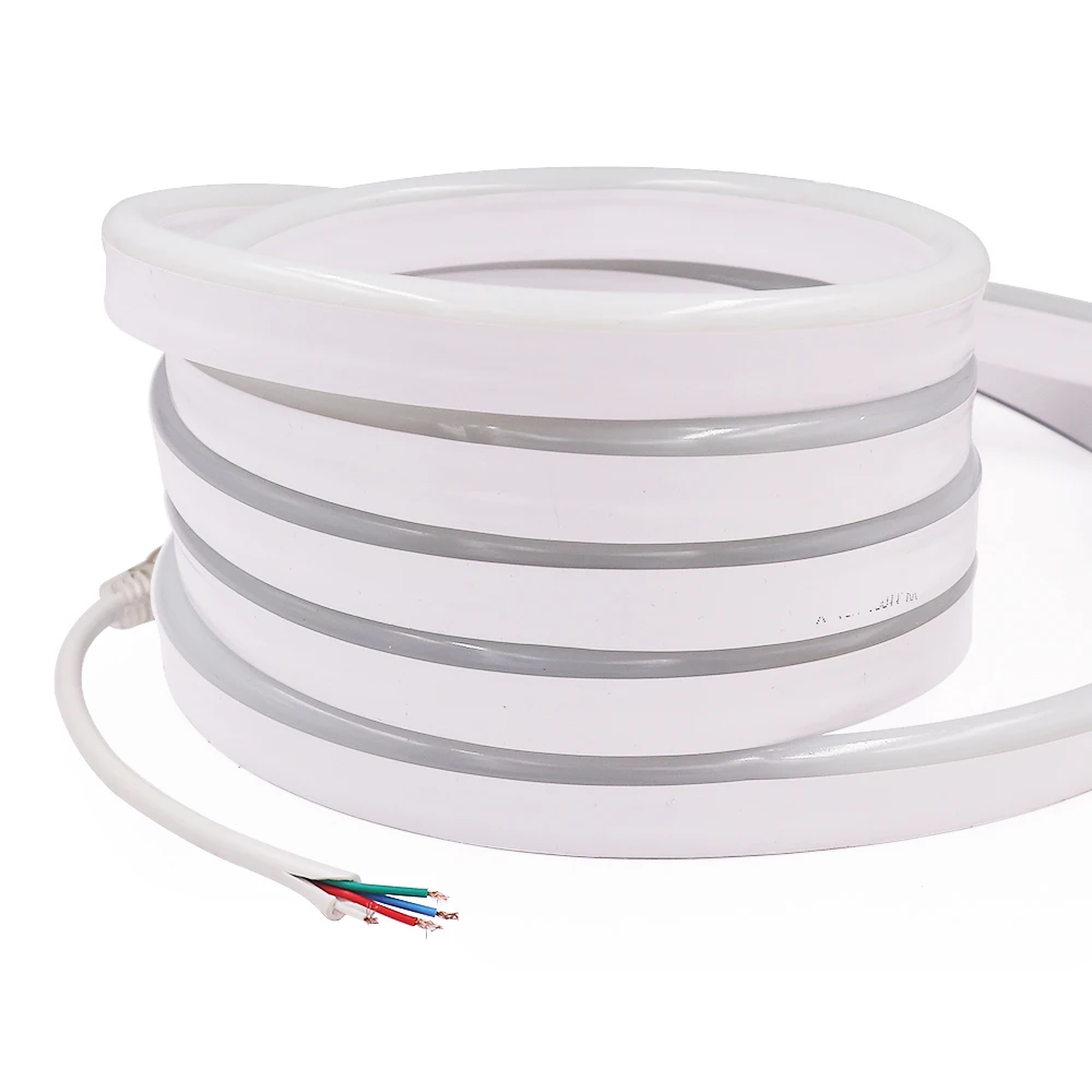 
Hot Selling Rubber Outdoor Neon Strip Light 12V Neon Flex LED Neon Rope Light 