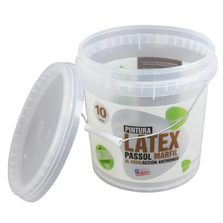 500ml milk tea takeaway packaging bucket, transparent handheld plastic bucket, handheld food bucket