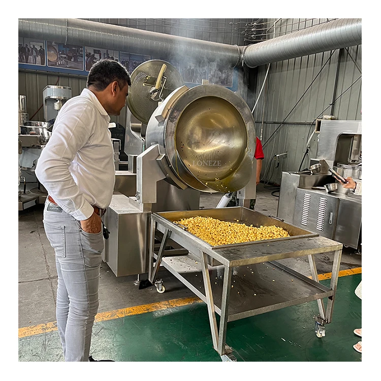 China Stainless Steel New Popcorn Machine Popcorn Machine Kettle Propane Popcorn Machine for Supply