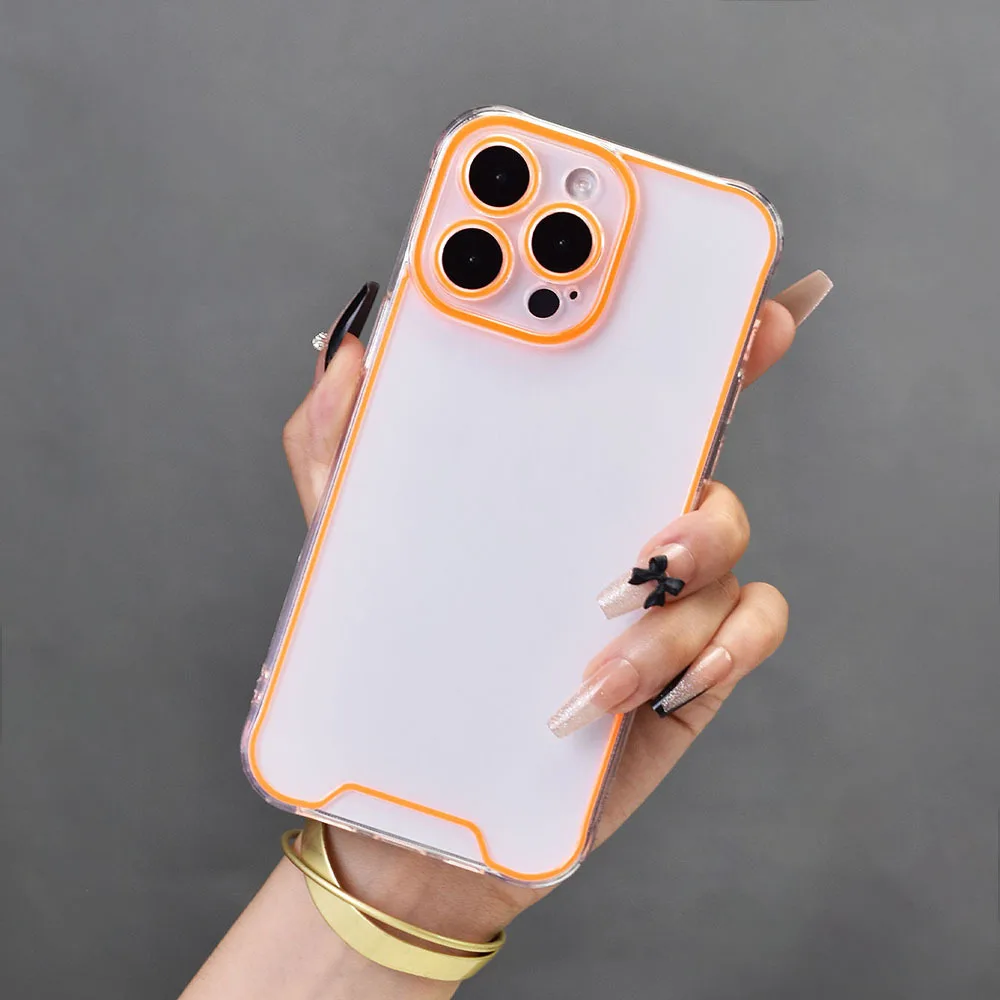 Night Light Luminous Phone Case for iPhone 14 15 16 Pro Max Glow TPU Mobile Phone Cases