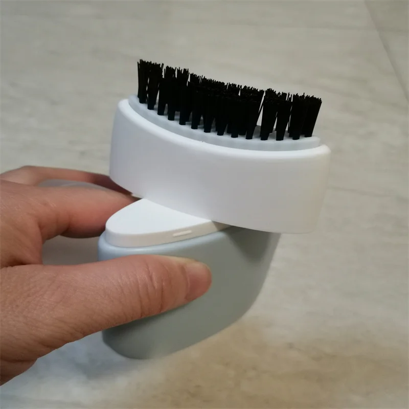 40ml 80ML empty hair comb massage bottle packaging with soft brush applicator