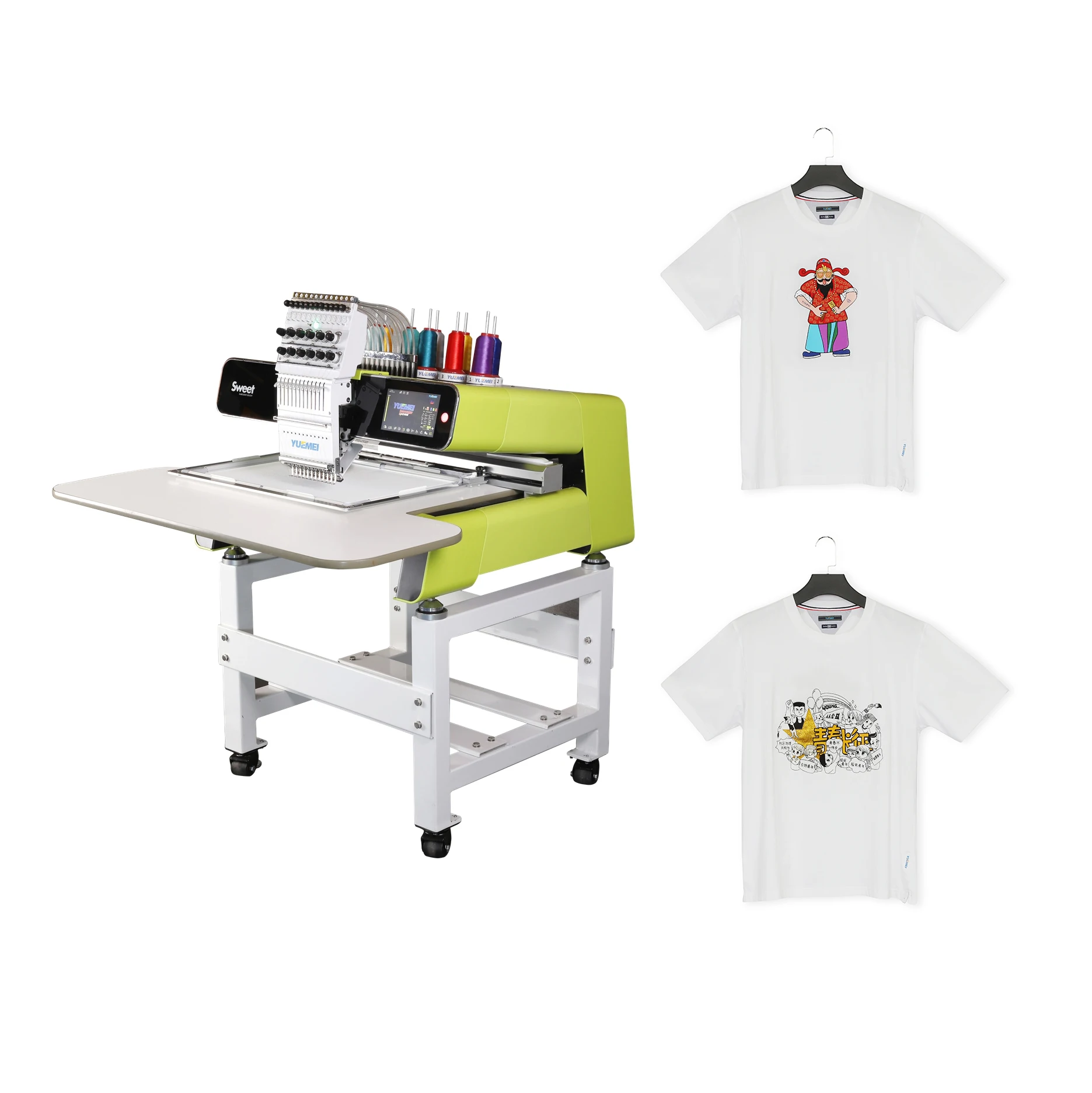 Same as Brother single head Hat embroidery machine high quality latest digital embroidery machine available for sale