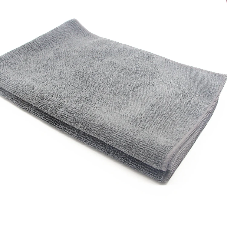Hot selling cleaning cloth 80% polyester 20% polymaide microfiber towel 350gsm