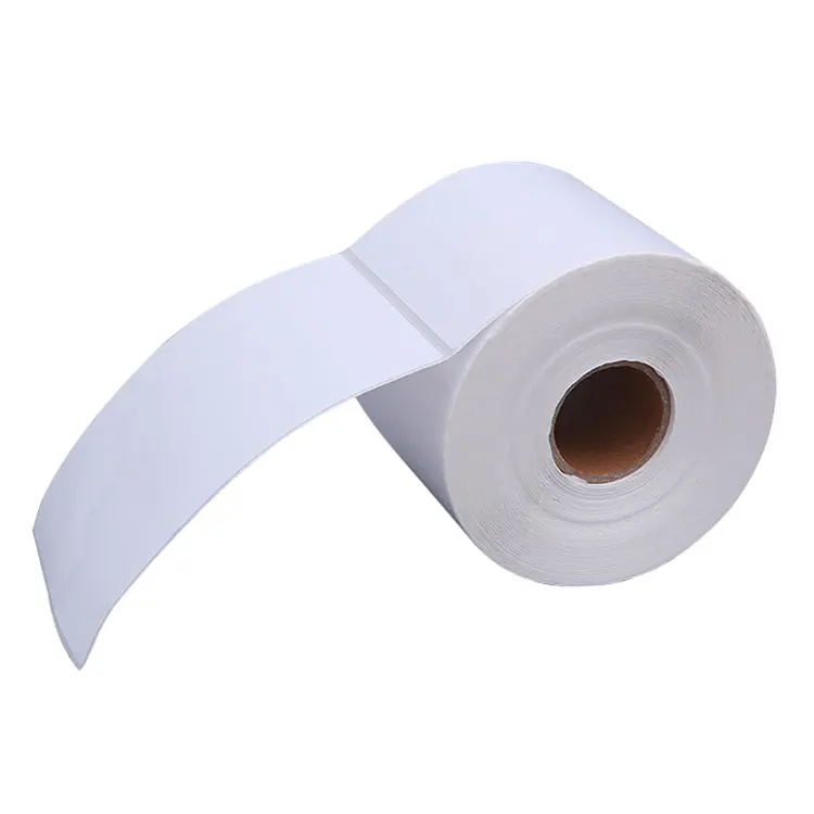 Factory Waybill Waterproof Shipping Sticker 4x6 Label Roll Blank Sticker Direct Thermal Paper Label