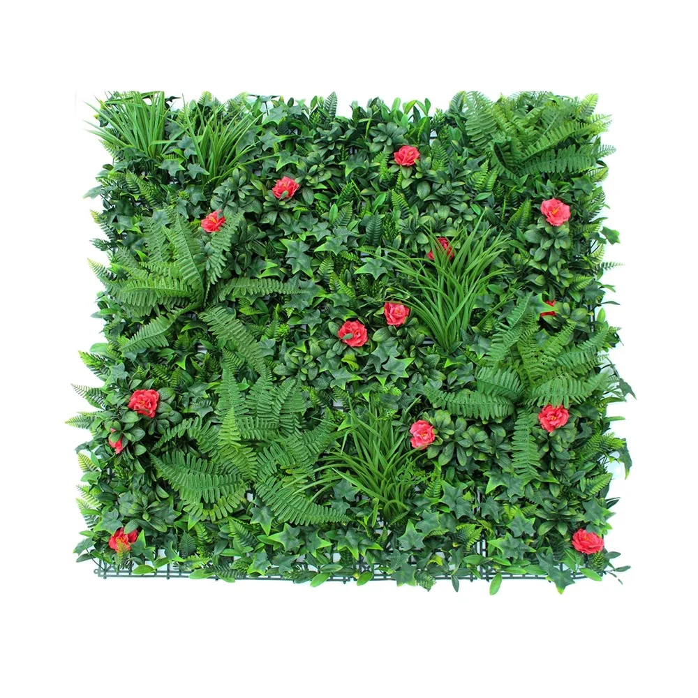 
New Design Customized Jungle Style Vertical Green Wall Artificial Plant 
