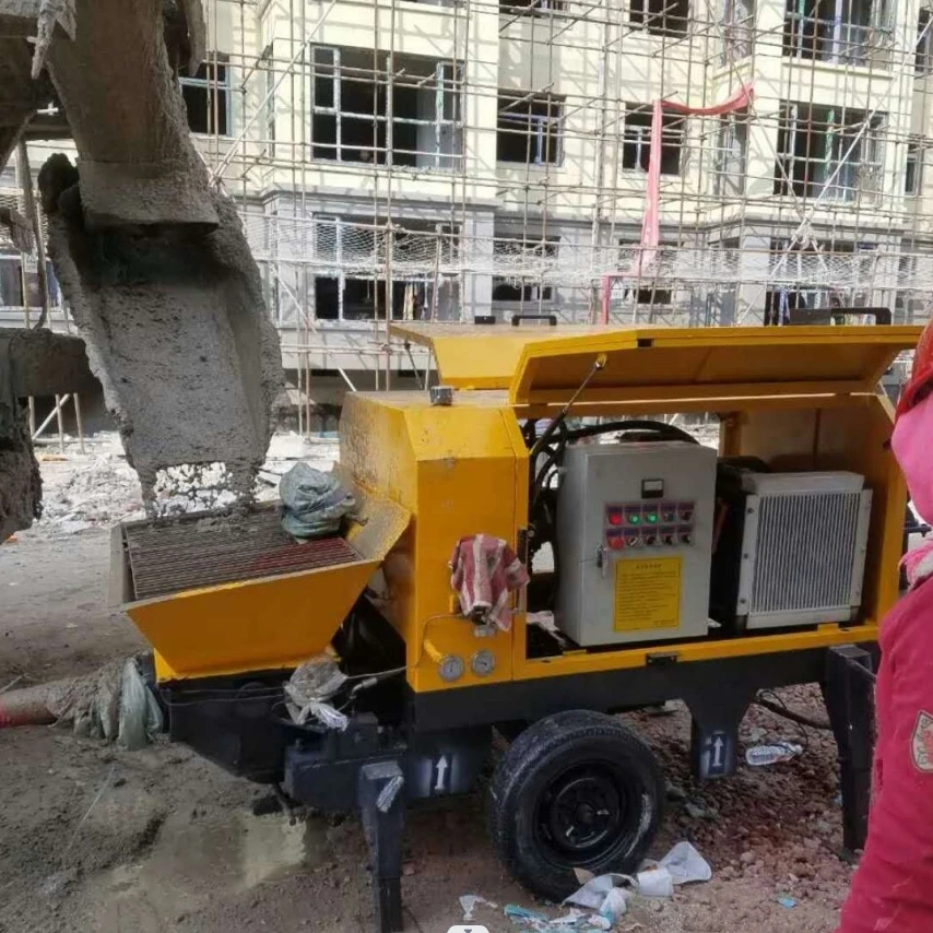 High quality concrete pump diesel engine pump motor concrete pump