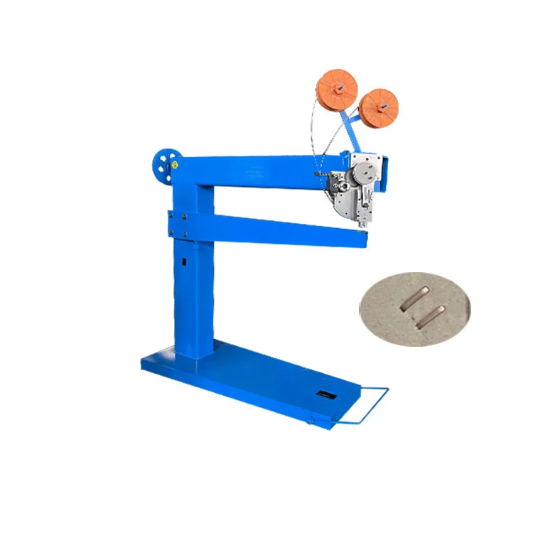 Manual corrugated cardboard box stapler/ carton box stitching machine/economic stitching machine