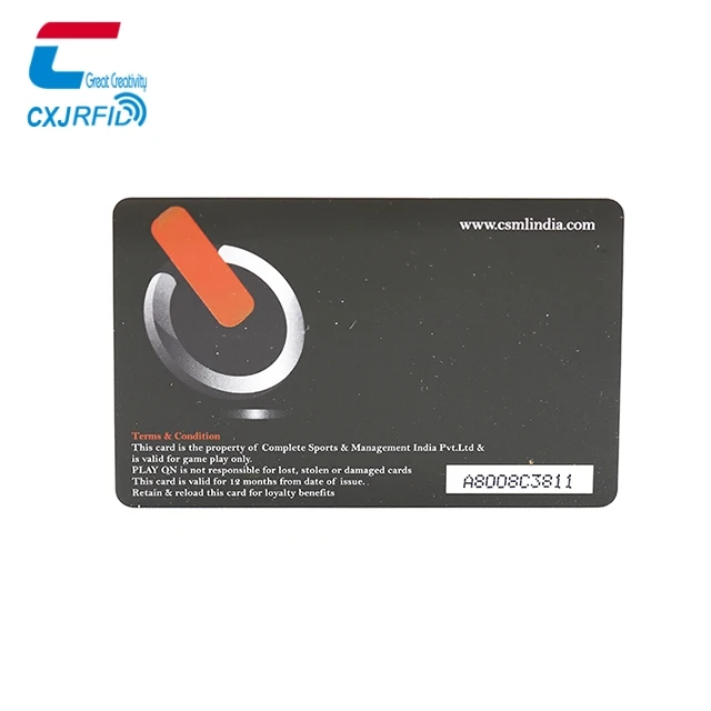 Plastic Programmable NFC Business Card  Matt Black Uv NFC Smart Card RFID