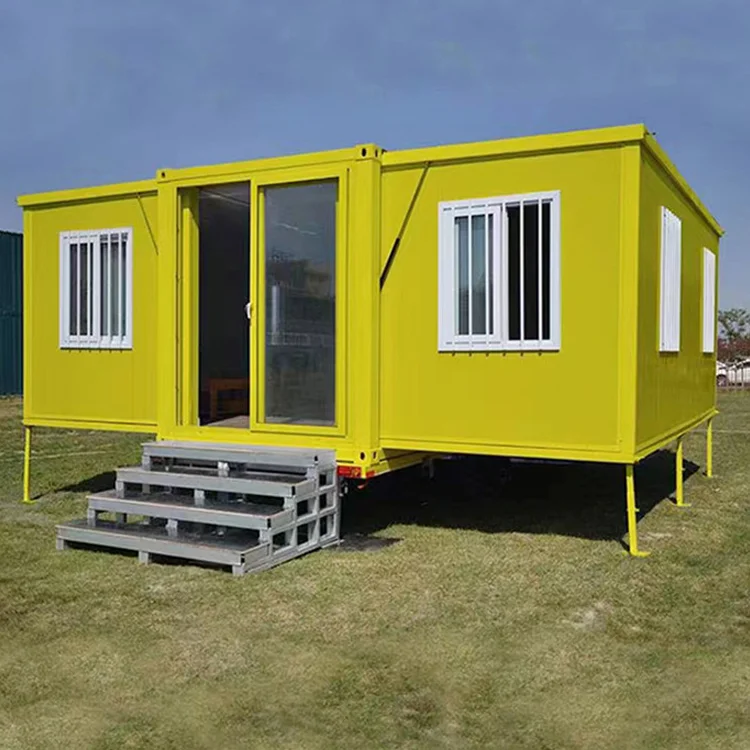Prefabricated Folding House Mobile Container House 3 Bedroom With Kitchen And Living Foldable 30ft 40ft Shipping Container Homes