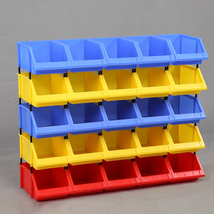 Stackable Nut Bolt Boxes Industry Warehouse Storage Bins Workshop Tool Box Storage