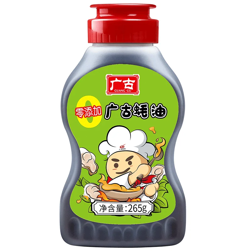 High Quality 265g Zero Added Oyster Sauce Promotion Free of Additive Hot Sales Oyster Sauce for Cooking Foods