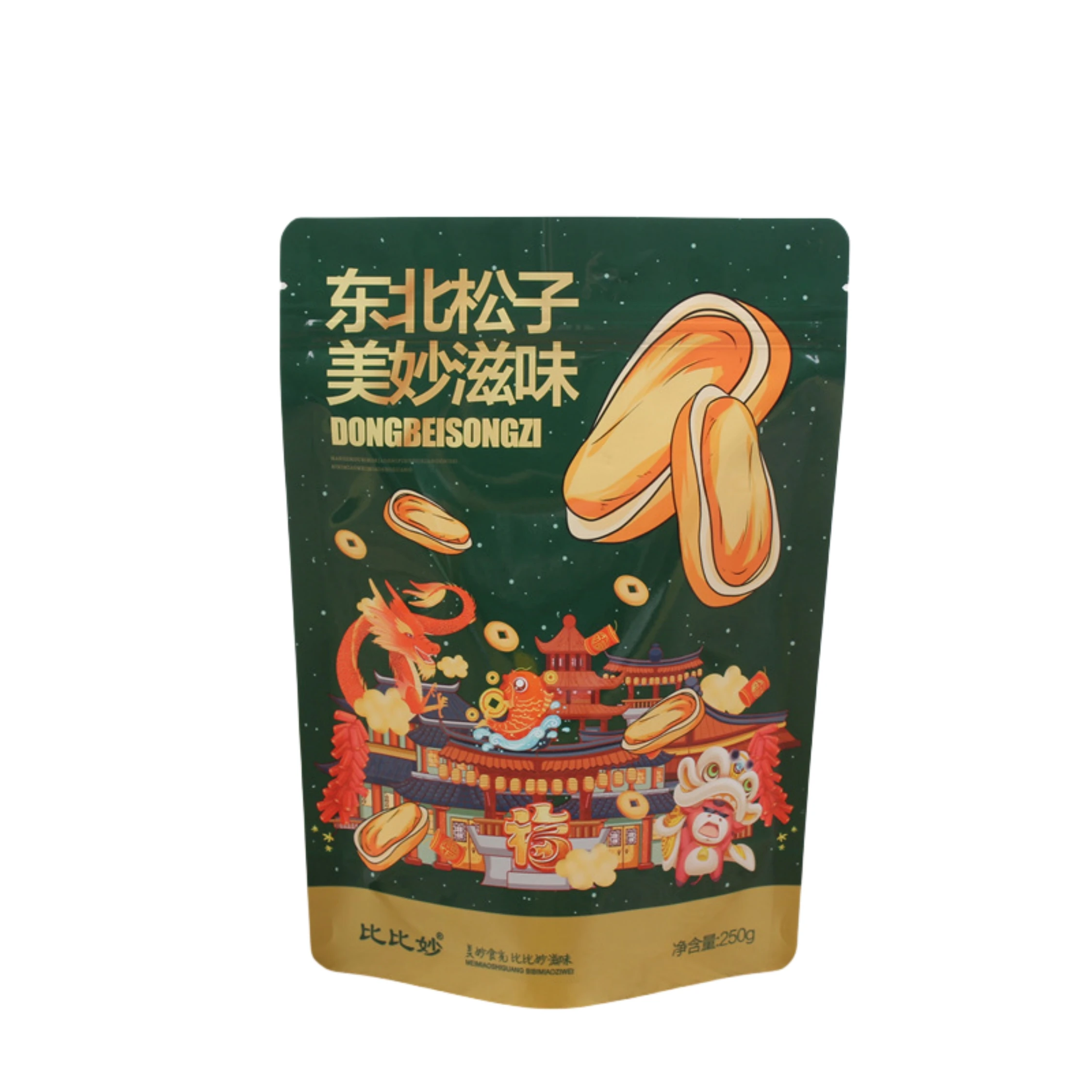 New Product Cereal Protein Powder Nut Grain Doy Agricultural Seed Packaging Bag