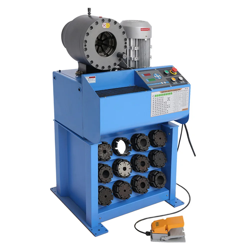 P32 P52 P20 Heavy Duty High Stand Hydraulic Electrically Operated Hose Crimping Machine