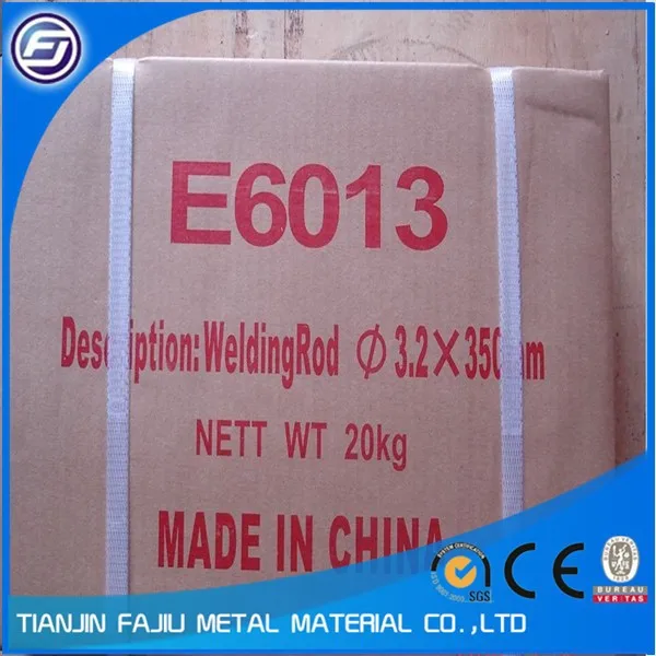 Бренд Tianjin сварочный электродный стержень J421 AWS E6013