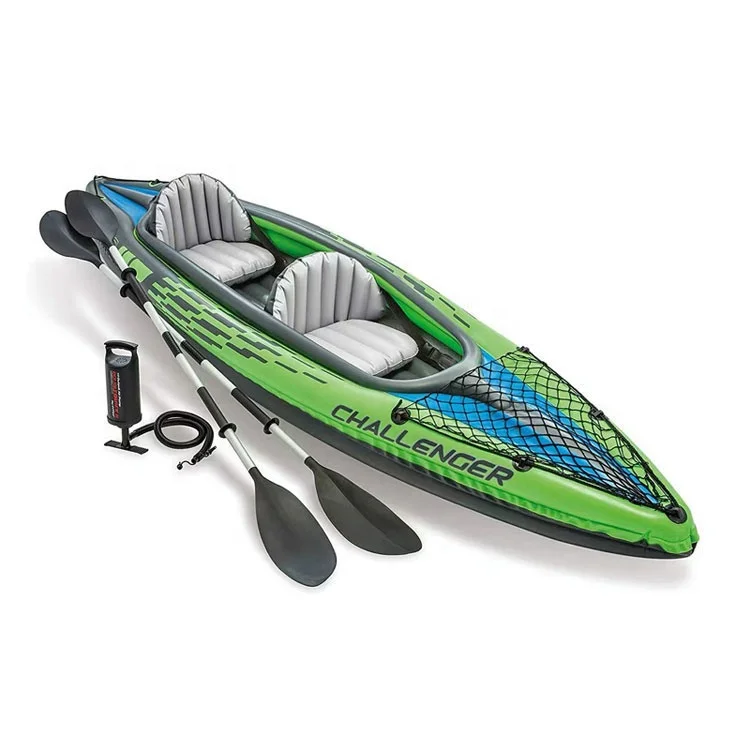 2024 Кантонская ярмарка распродажа рыболовный каяк каноэ надувной гребная лодка с веслом