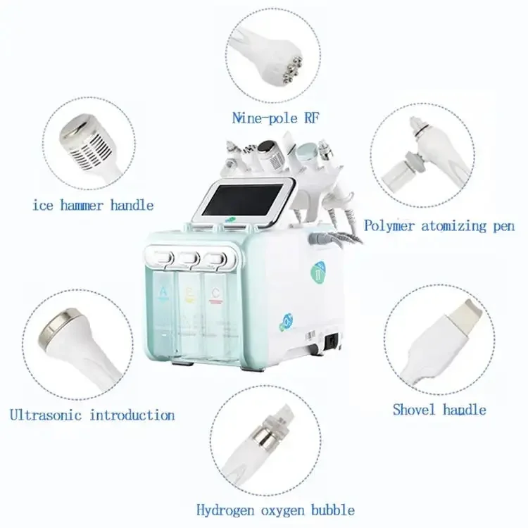6 in 1 hydra beauty facial Beauty Personal Care Health Medical Hydra Machine Dermabrasion Peel Beauty Machine