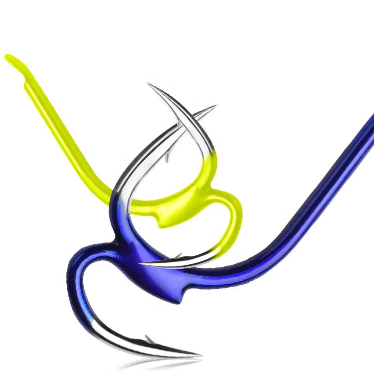 Hot Sales Good Quality High-Carbon Steel Pohu Double Fishing Hooks for