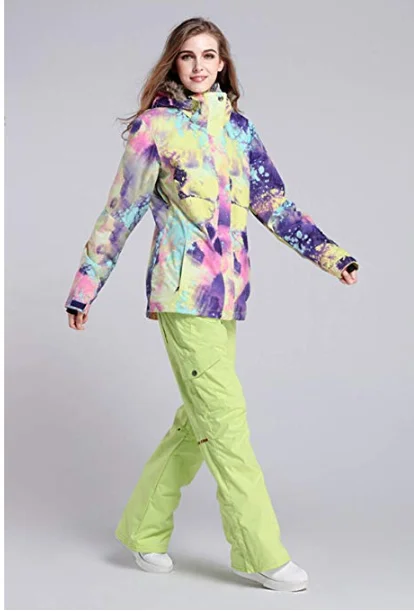 Оригинальная Женская водонепроницаемая куртка для сноуборда