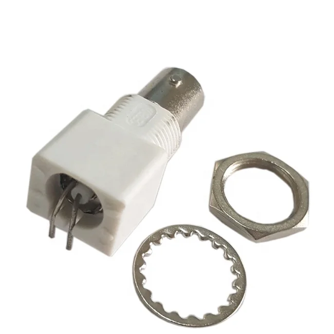 factory direct plastic CCTV camera 50ohm 75ohm  BNC PCB connector