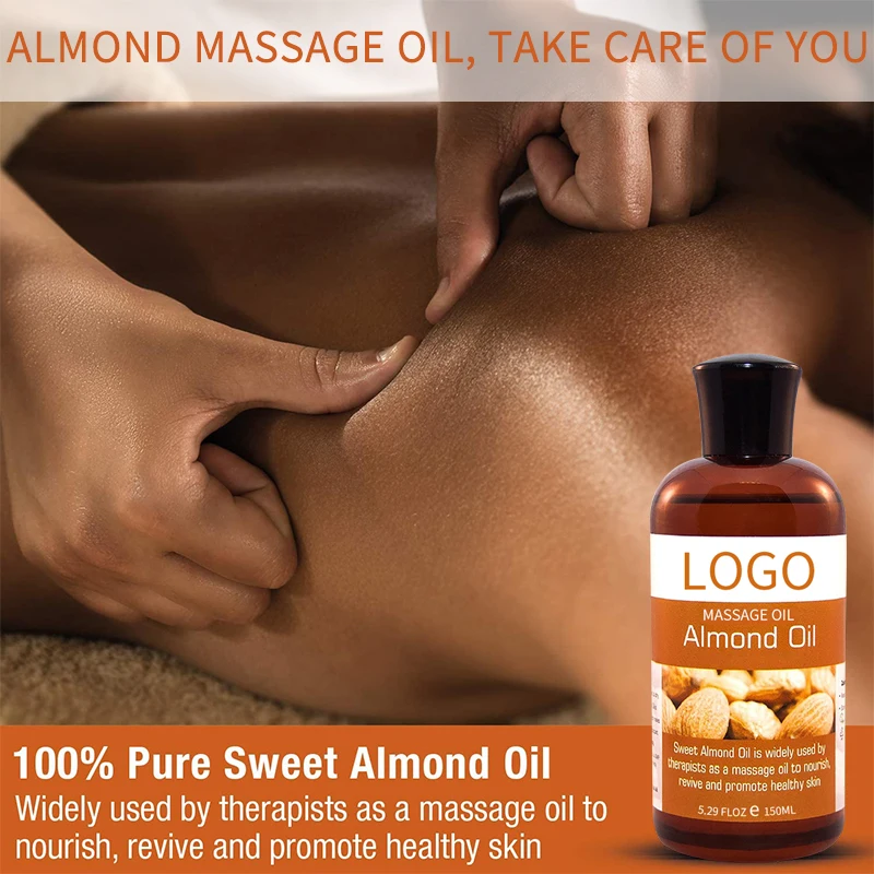 Customizable Massage oil Paraben-free Weight Loss &  Anti Cellulite and Almond oil &Hyaluronic acid Natural Slimming Massage oil
