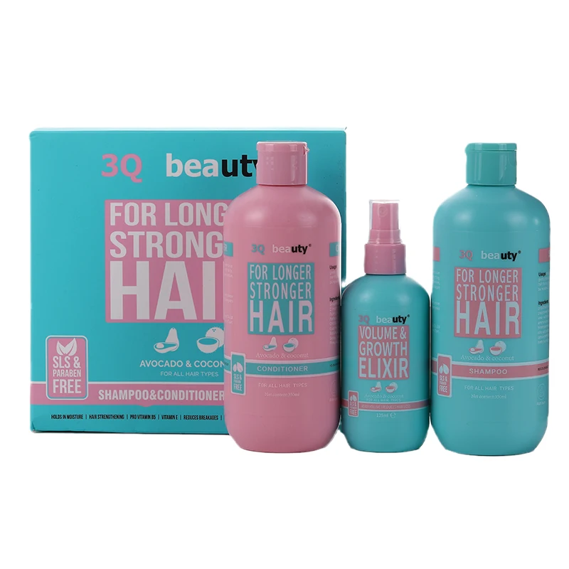 Hot selling 3Q hairdressing shampoo and conditioner Lightening Clarifying Deep