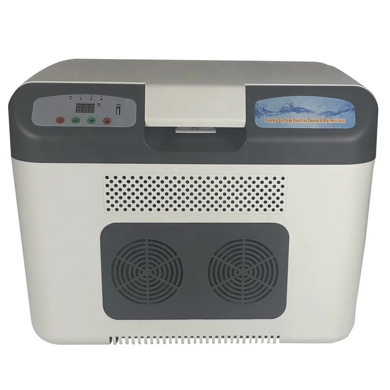 26L Clear mini fridge train car freezer storage car truck refrigerator