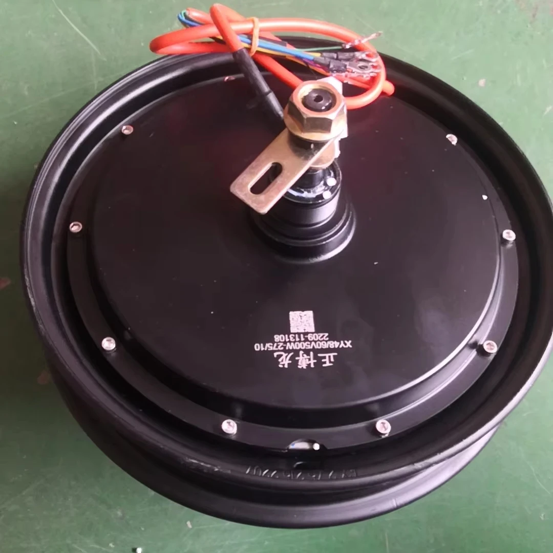 Wholesale 10inch 500W 800W 60V Drive Powerful Brushless Dc Electric Motorcycle Motor Kit