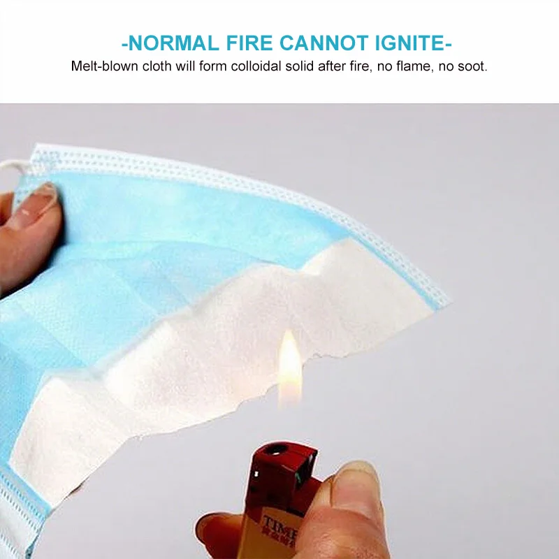 Оптовая продажа индивидуальные синие 3-слойные одноразовые маски для лица хирургические медицинские защитные взрослых