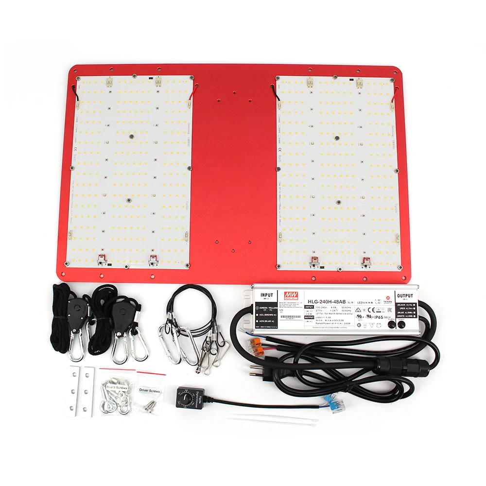 Оригинал, Samsung, lm301h V5 240W микс creexpe 660nm 730nm LG УФ 395nm full spectrum LED полный спектр светодиодов