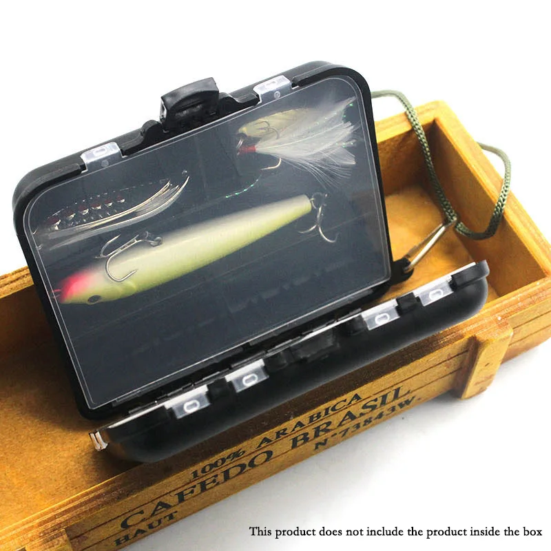 New Multifunctional Fishing Tackle Box 10.5/6.5/3.3cm Hook Accessory Boxes Small Fishing Tackle Boxes