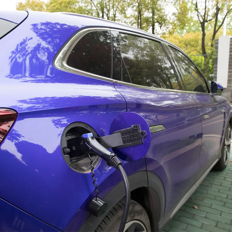 KangNi level3 vehicle ev fast charging cable Connector 7KW 32A single phase type2 to gbt IEC62196 AC Car Battery charger cable