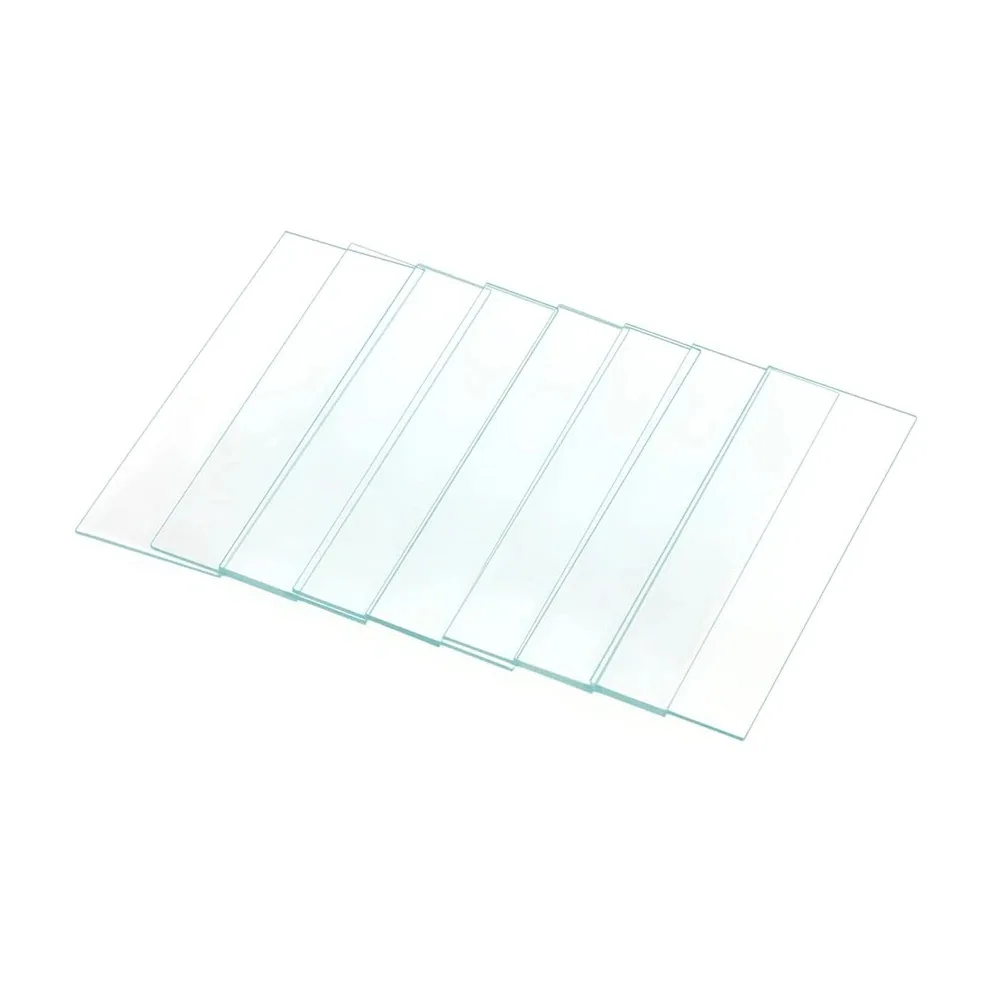 Wholesale Lab Disposable 50PCS 1-1.2mm Ground Edge Diagnostic Glass Slide Microscope