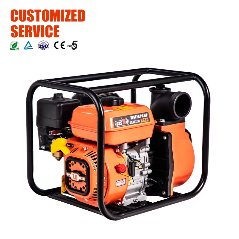 Bison Power 168F 6.5Hp 3-дюймовый алюминиевый бензиновый водяной насос с защитой