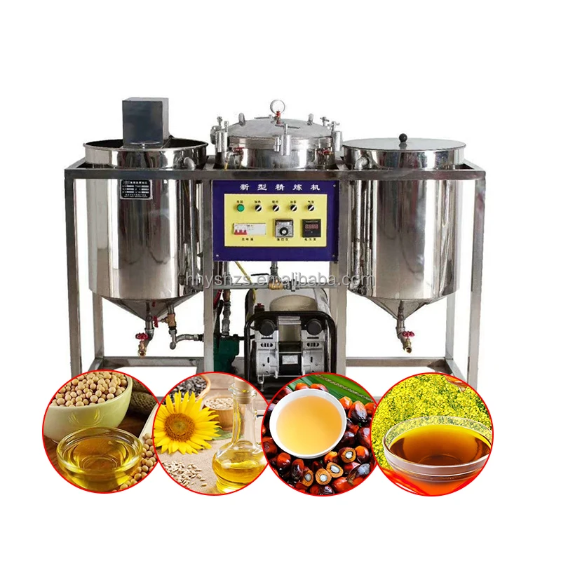 peanut oil refining machine sunflower oil double refined machine palm oil refining machine 10tpd