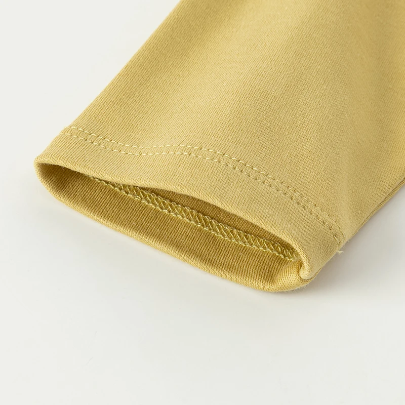 DB3241843 DAVE&BELLA Children Girls Fashion T-shirt 2024 Autumn New Baby Girls Cute Sweet Pure Cotton Long Sleeve T-shirt