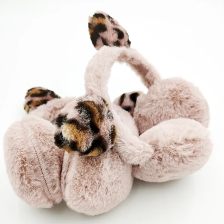 Lovely to keep warm winter kids cartoon earmuffs  High quality plush earmuffs