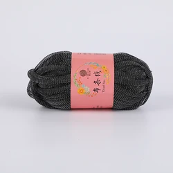 Factory Customized Polyester Fabric Thread Handmade DIY Braided Bright Silk Thread