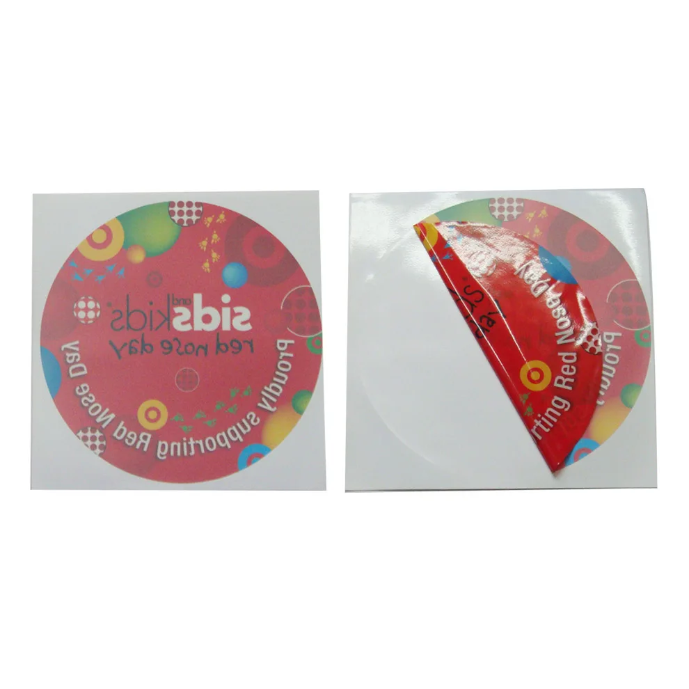 Custom static cling window stickers